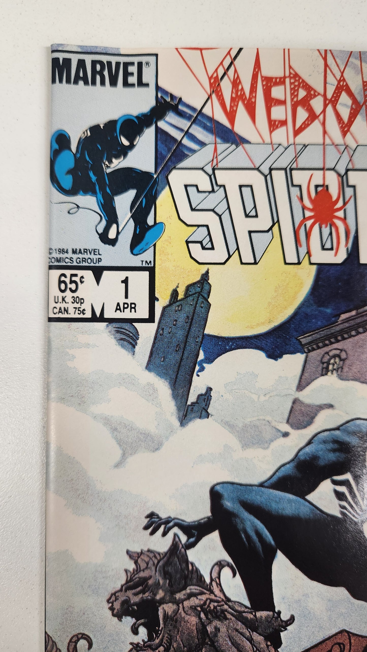 Web of Spider-Man (1984) #01 VF/NM Key 1st Issue of Series