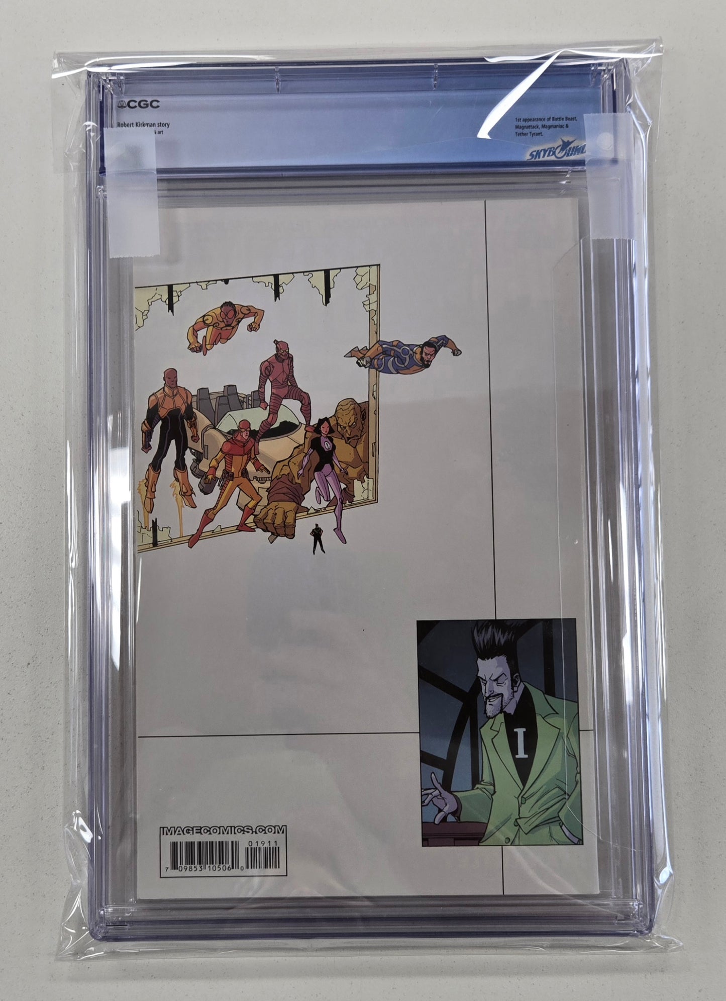Invincible #19 CGC 9.8 1st appearance of Battle Beast