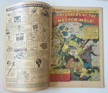 Uncanny X-Men (1963) #15 "Prisoners of the Mysterious Master Mold" 1st Appearance of Master Mold, Origin of Beast, 2nd Sentinels