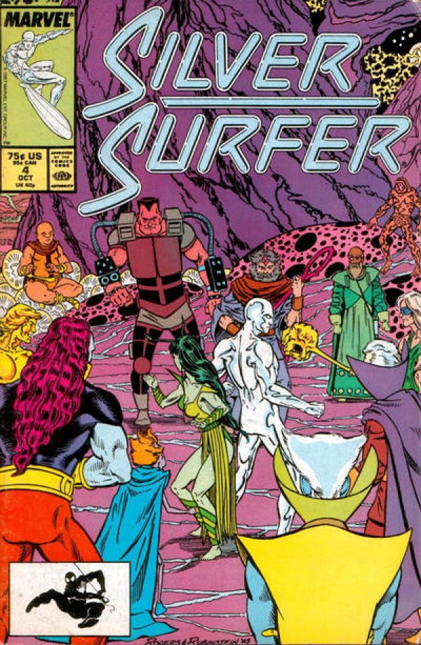 Silver Surfer (1987) #04 VF