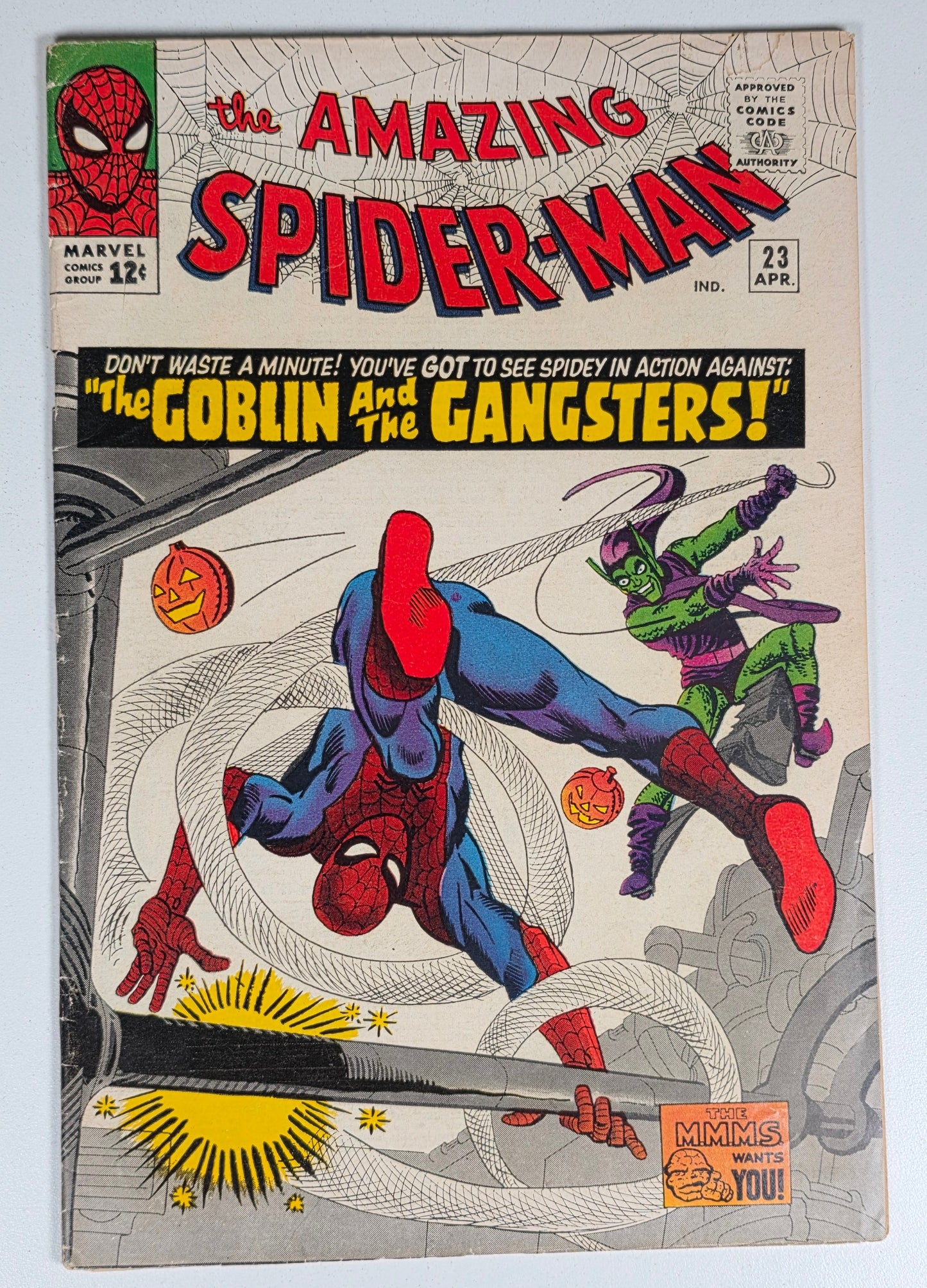 Amazing Spider-Man (1962) #23 "The Goblin and the Gangsters!" 3rd Appearance of Green Goblin