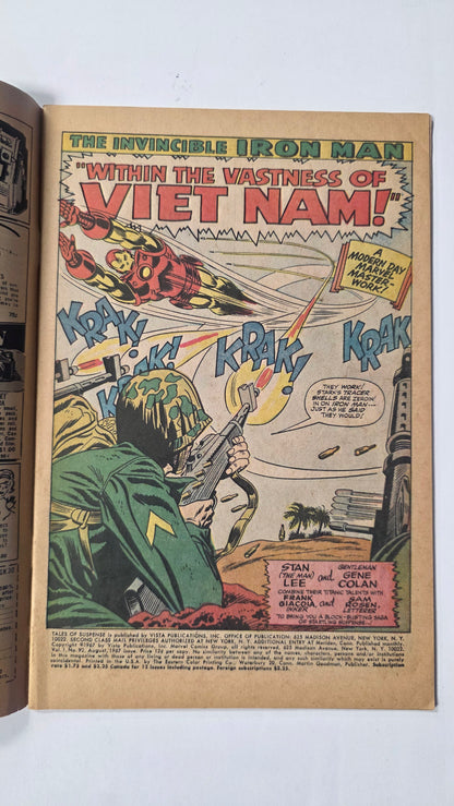 Tales of Suspense (1958) #92 FN- (5.5) Comic Book