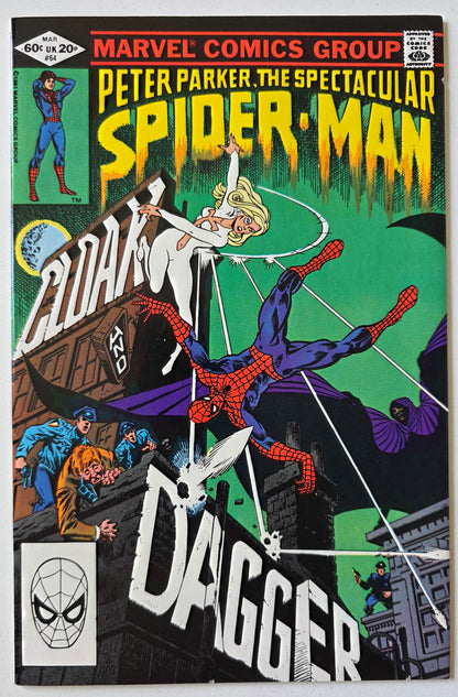 Peter Parker, The Spectacular Spider-Man (1976) #064 "Cloak and Dagger!" 1st Appearance of Cloak and Dagger