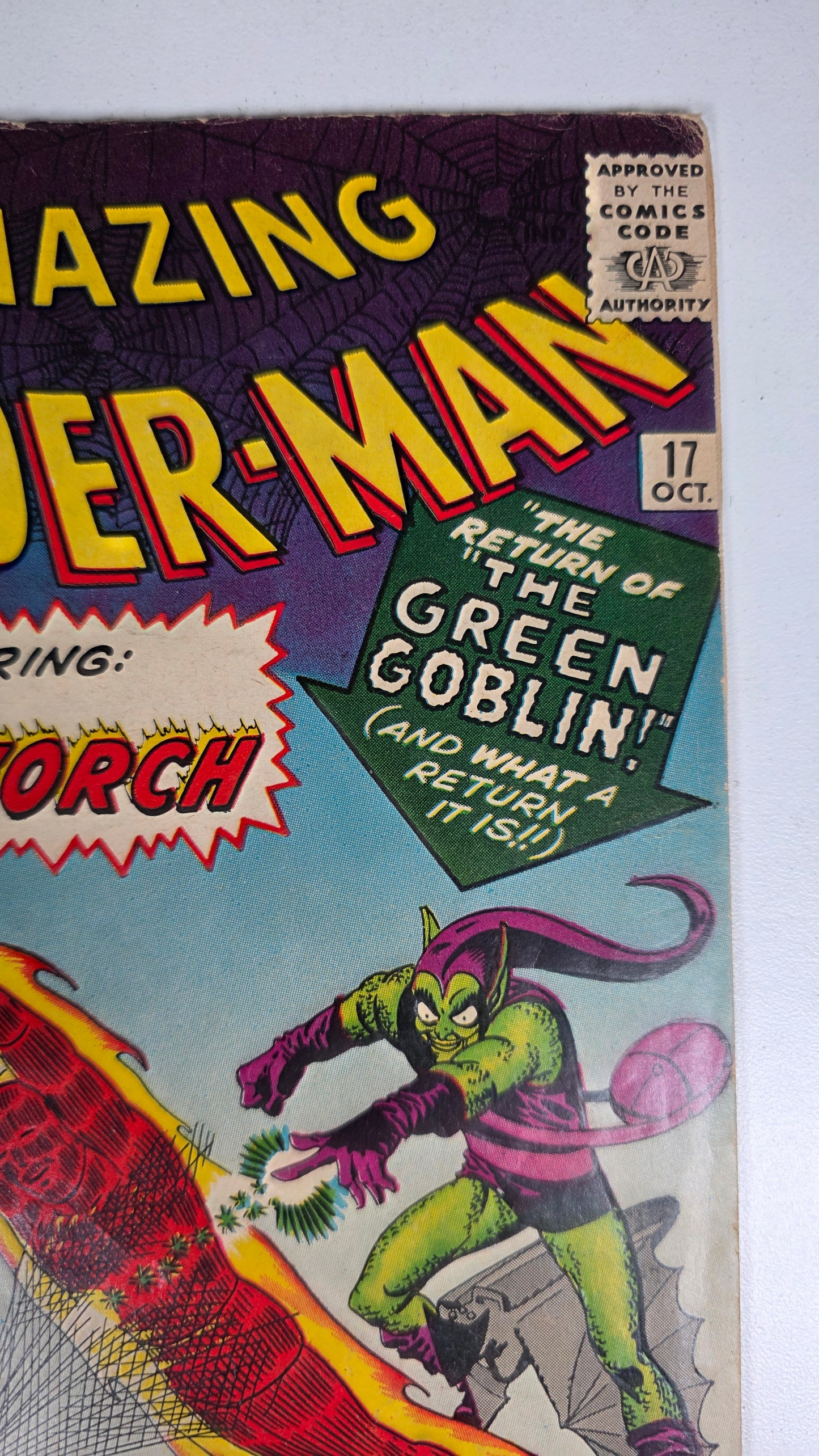 Amazing Spider-Man (1962) #17 "The Return of the Green Goblin" 2nd Appearance of Green Goblin