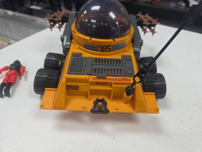 GI JOE VINTAGE 1989 DESTRO'S RAZORBACK W/WILD BOAR