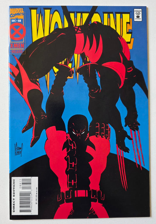 Wolverine (1988) #88 - "It's D-D-Deadpool, Folks" 1st Meeting of Deadpool and Wolverine