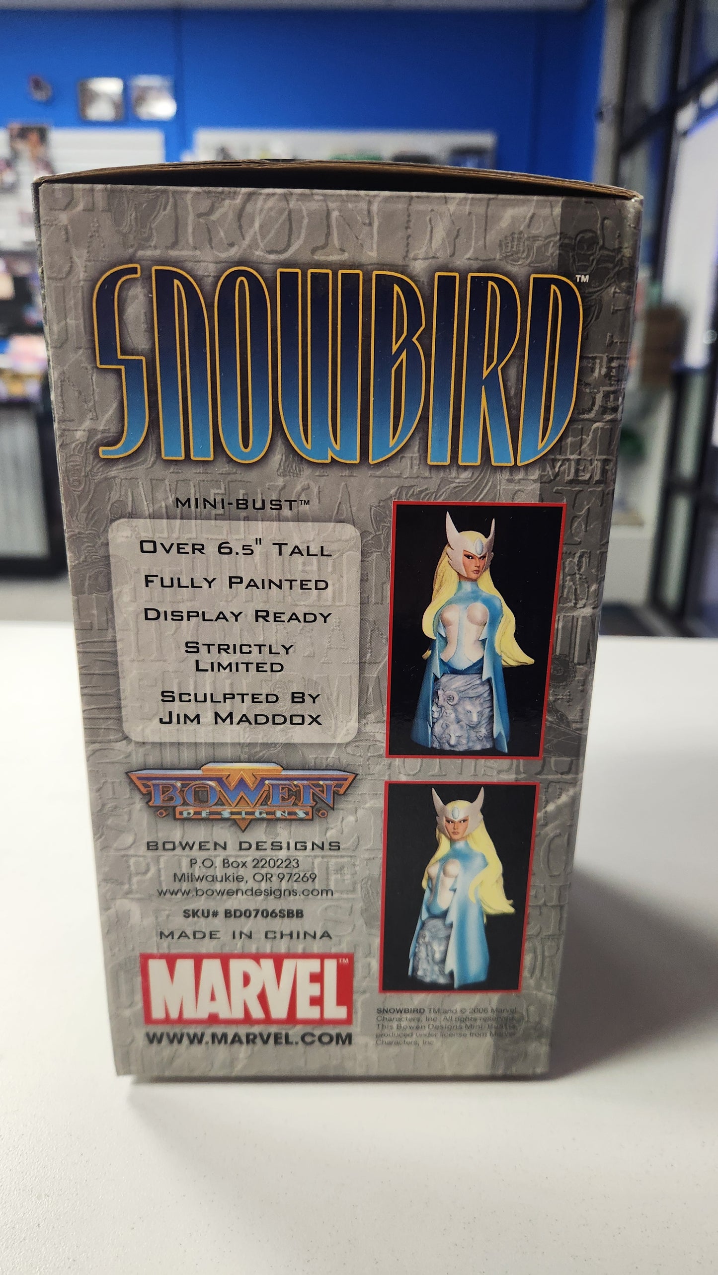 BOWEN DESIGNS SNOWBIRD MINI-BUST #498/2000