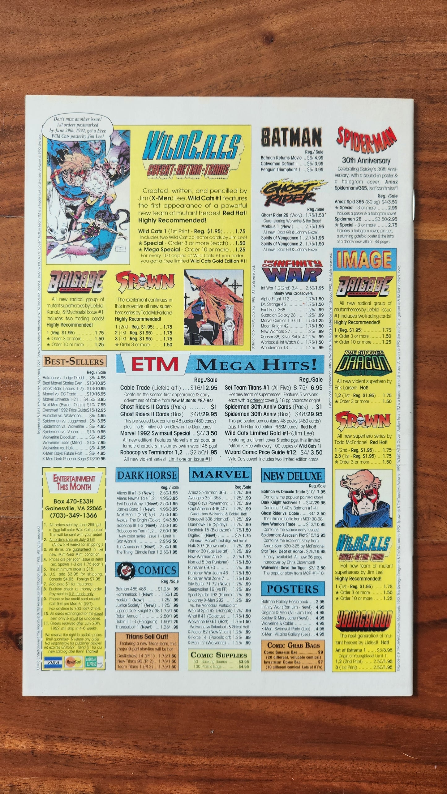 Spawn (1992) #01 NM 1st appearance of Spawn