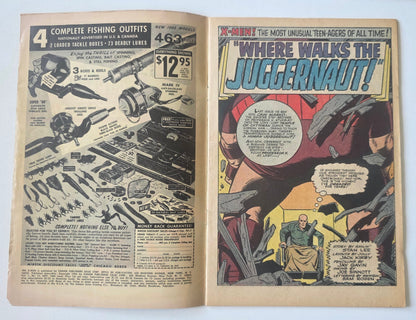 Uncanny X-Men (1963) #13 "Where Walks the Juggernaut!" 2nd Appearance of Juggernaut