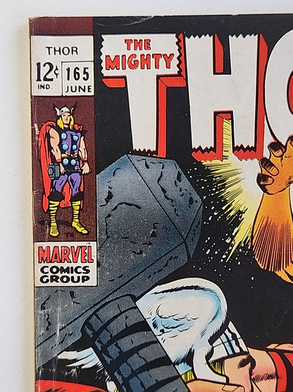 THOR (1966) #165 1ST "HIM" FN- KEY