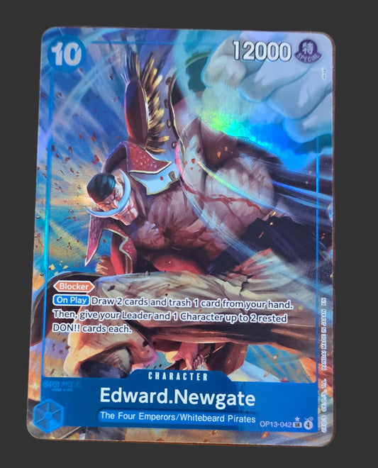 Edward.Newgate (Alternate Art) - Carrying On His Will (OP13)