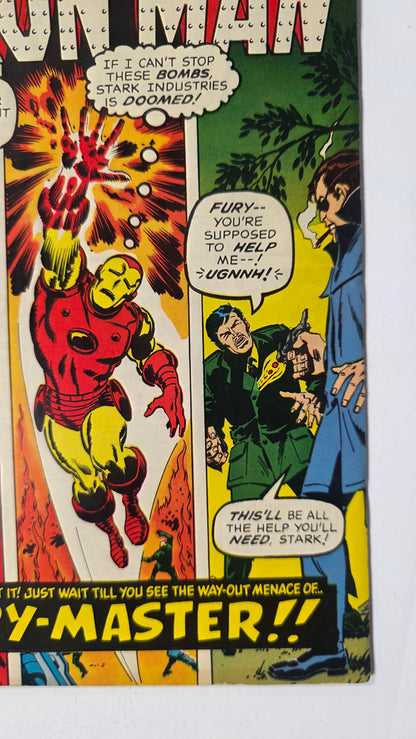 Iron Man (1968) #33 FN- 1st appearance of Spymaster