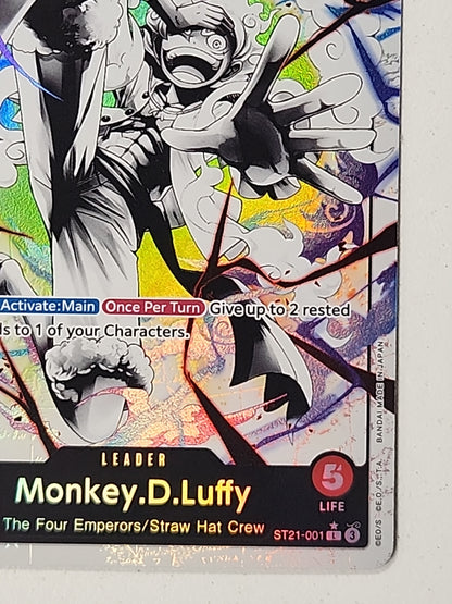Monkey.D.Luffy (001) (Parallel) - Starter Deck EX: Gear 5 (ST21)