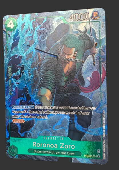 Roronoa Zoro - PRB02-006 (Alternate Art) - Premium Booster - The Best - Vol. 2