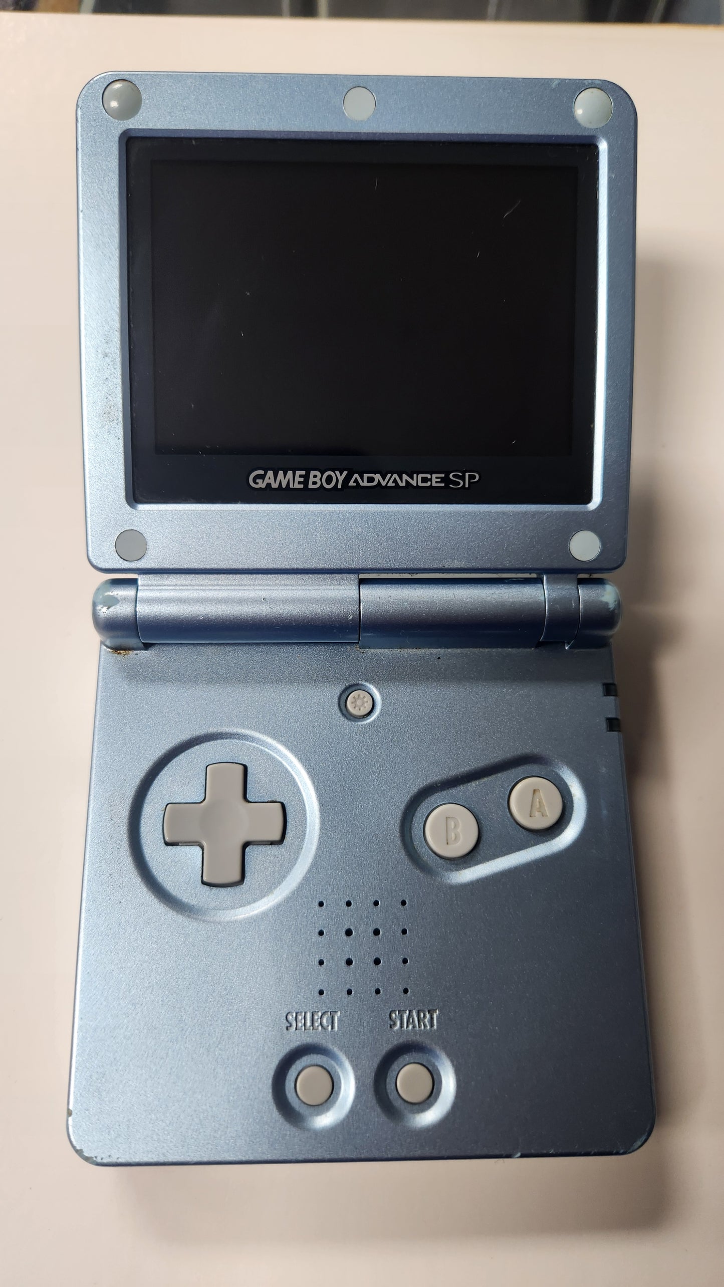 GAMEBOY ADVANCE SP PEARL BLUE AGS-101