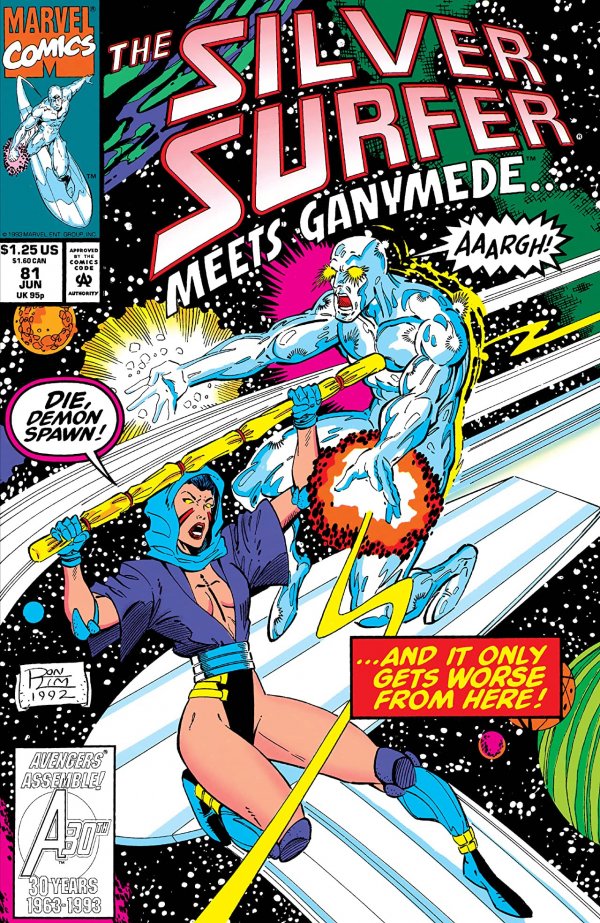 Silver Surfer (1987) #81 VF