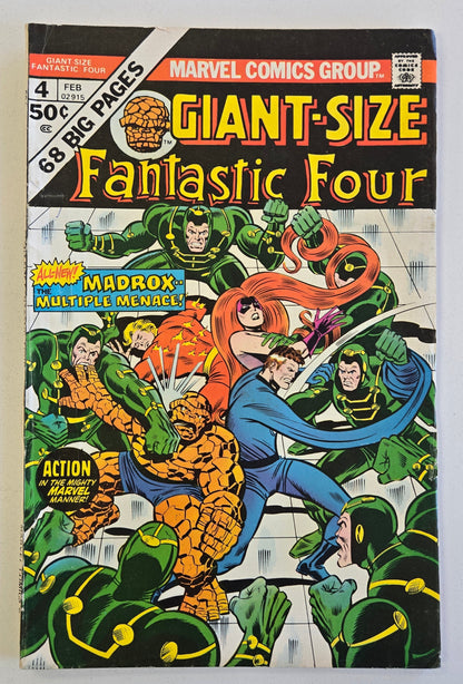 Giant Size Fantastic Four (1974) #004 VF - Key - 1st appearance of Multiple Man