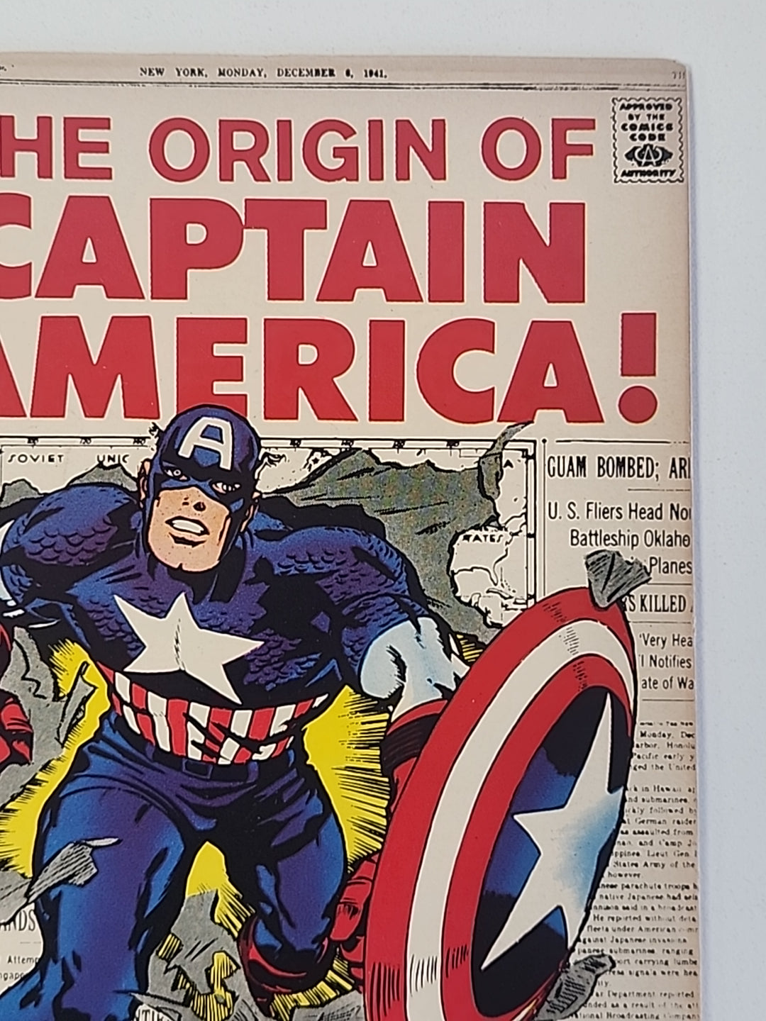 CAPTAIN AMERICA (1968) #109 ORIGIN OF CAP  FN/FN+