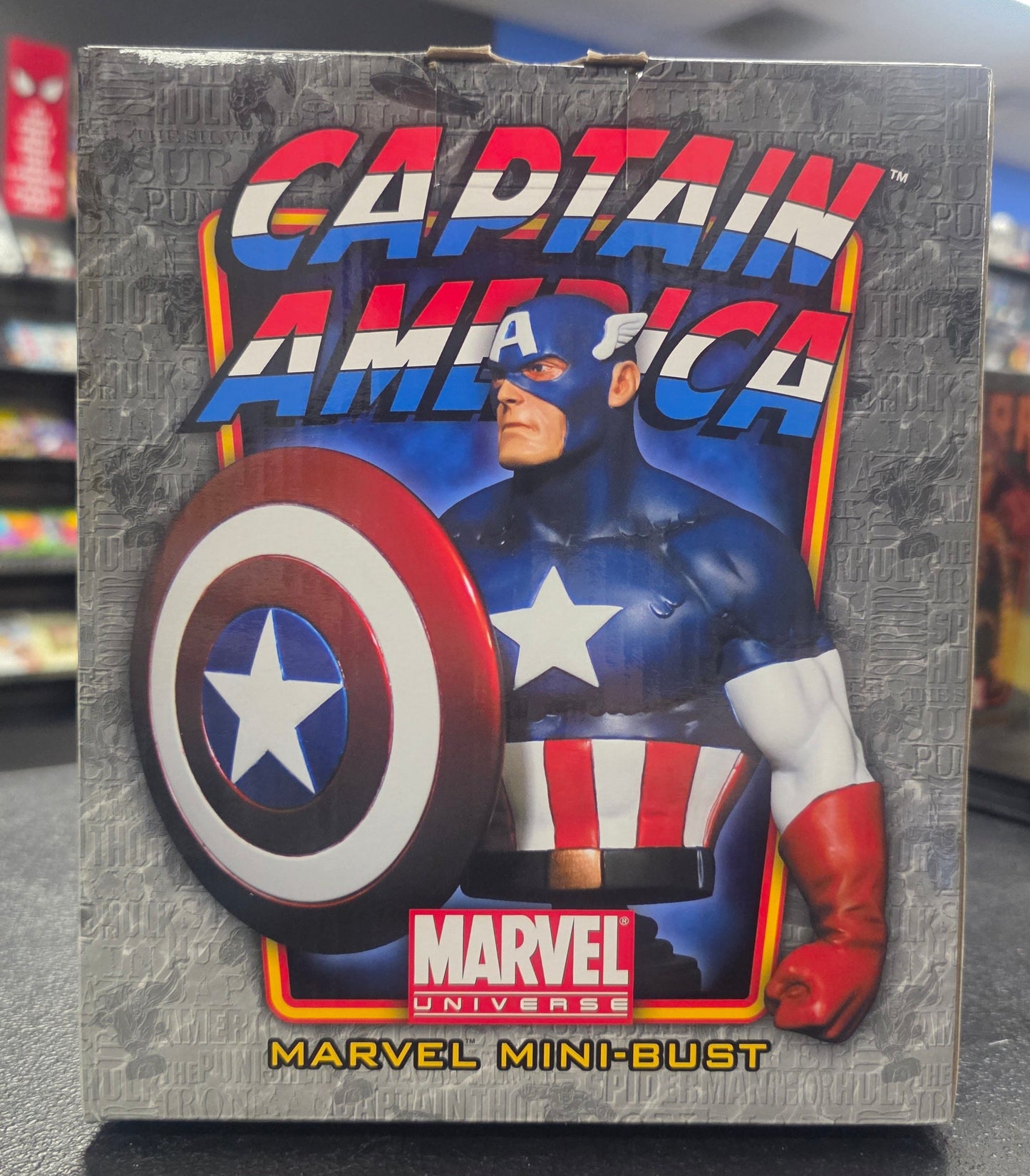 BOWEN DESIGNS CAPTAIN AMERICA MINI BUST #367/2000