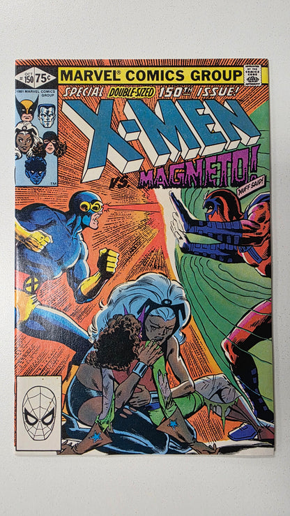 Uncanny X-Men (1980) #150 Double-Sized Issue 48 Pages VF KEY