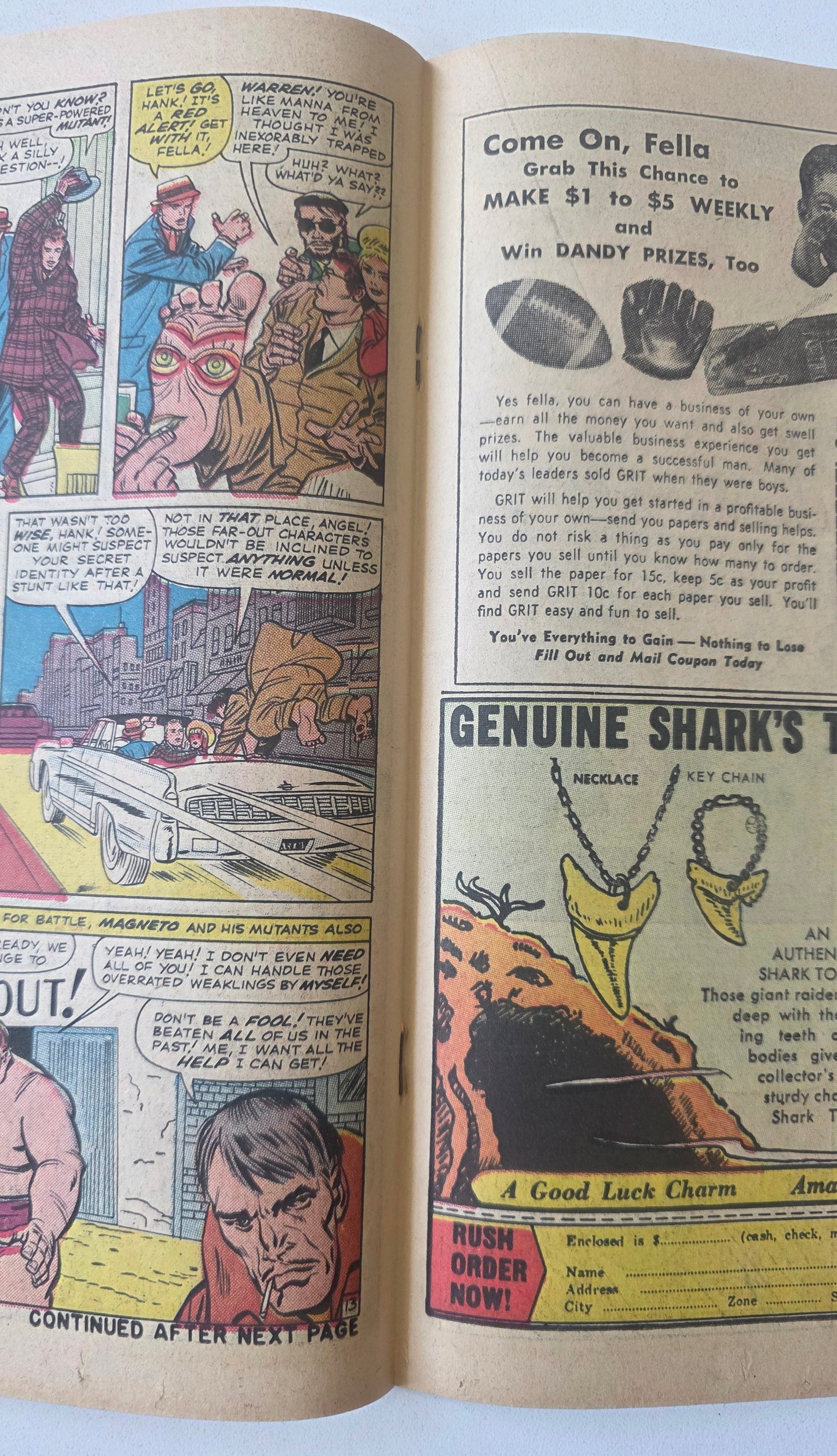 Uncanny X-Men (1963) #07 "The Return of the Blob" 2nd Appearance of the Blob