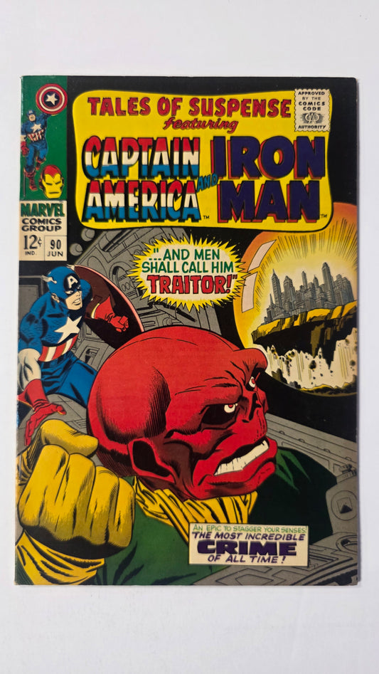 Tales of Suspense (1958) #90 FN/VF (7.0) Comic Book
