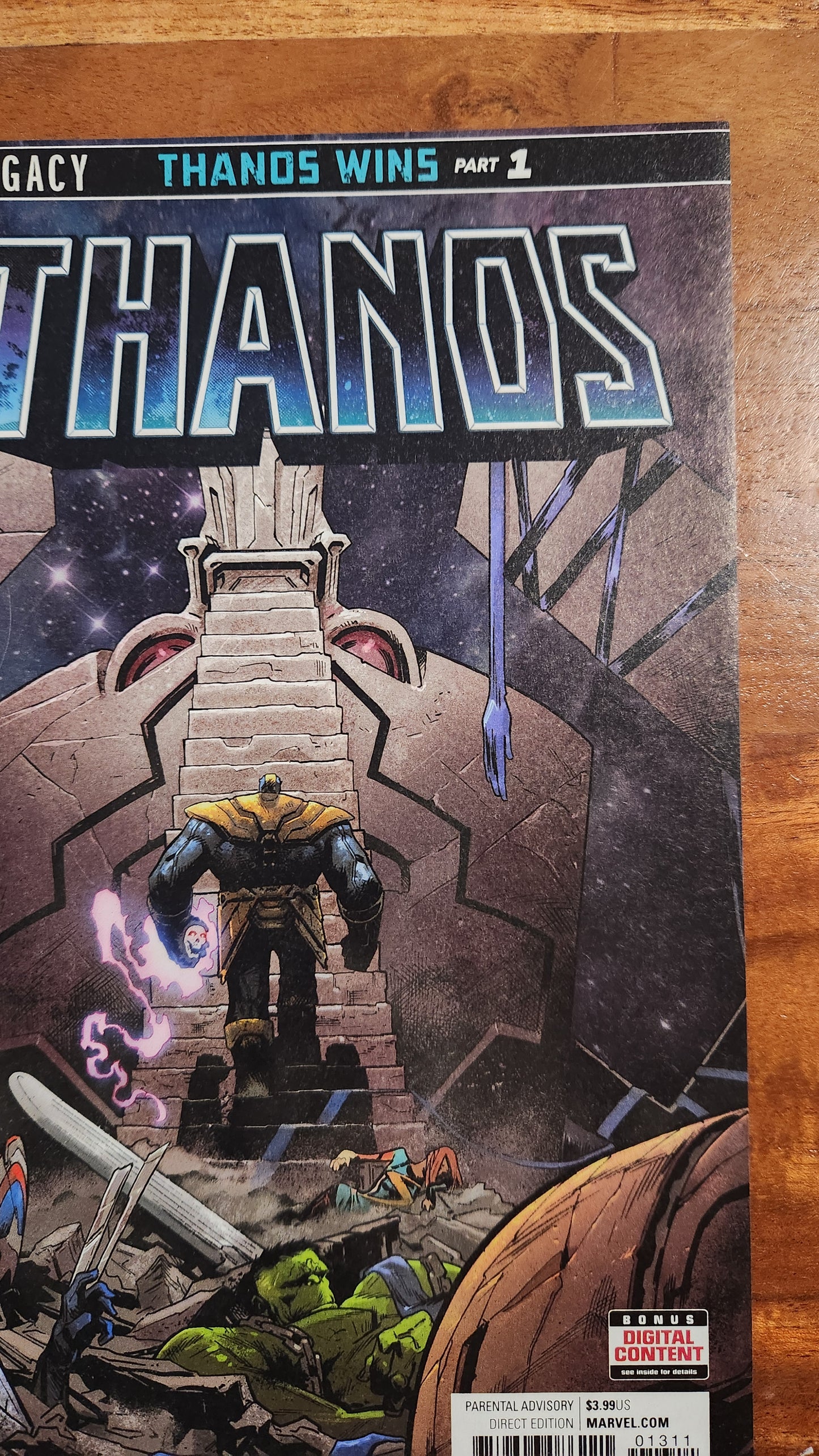 Thanos (2016) #13 NM 1st Cosmic Ghost Rider, King Thanos