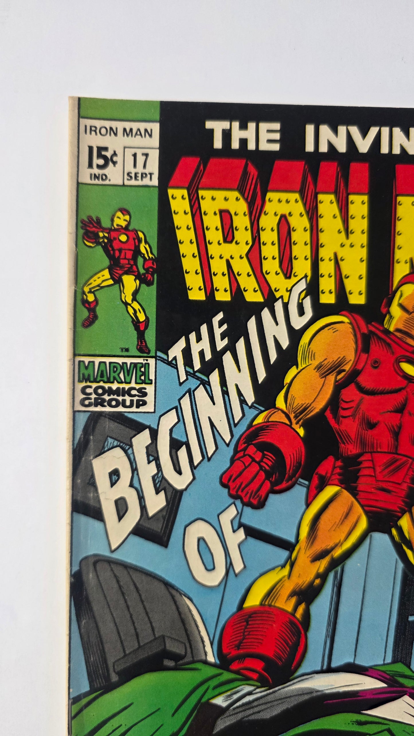 Iron Man (1968) #17 FN- 1st appearance of Madame Masque (Whitney Frost)