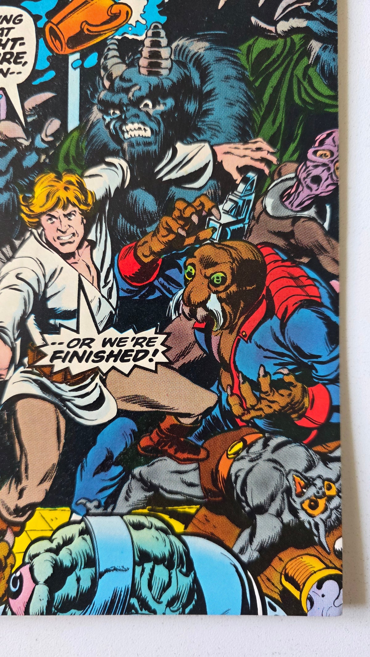 Star Wars (1977) #02 - "Six Against the Galaxy" 1st Appearance of Han Solo, Chewbacca, Obi Wan Kenobi Newsstand Edition