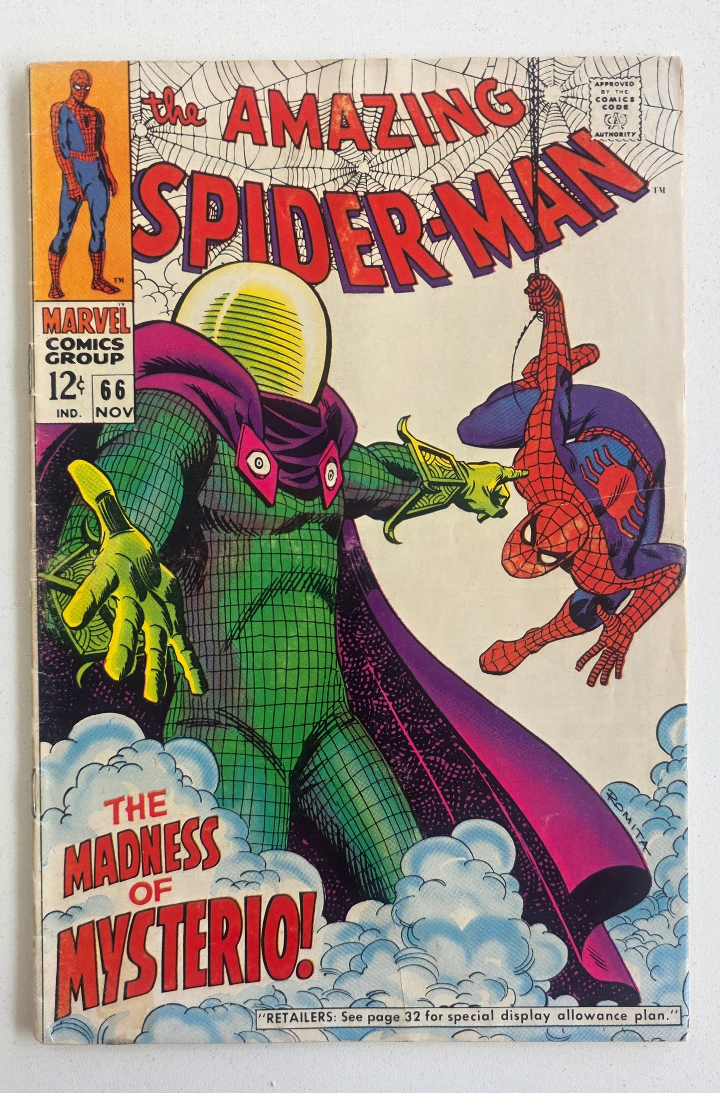 Amazing Spider-Man (1962) #066 - The Madness of Mysterio!