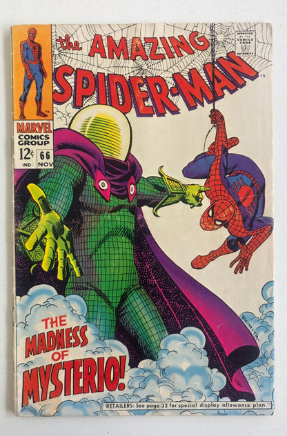 Amazing Spider-Man (1962) #066 - The Madness of Mysterio!