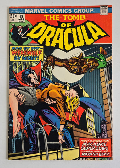 Tomb Of Dracula (1971) #018 VG/FN