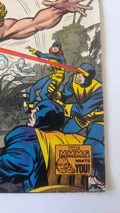 Uncanny X-Men (1963) #10 "The Coming of...Ka-Zar!" 1st Ka-Zar and Zabu in Silver Age, Intro of Savage Land