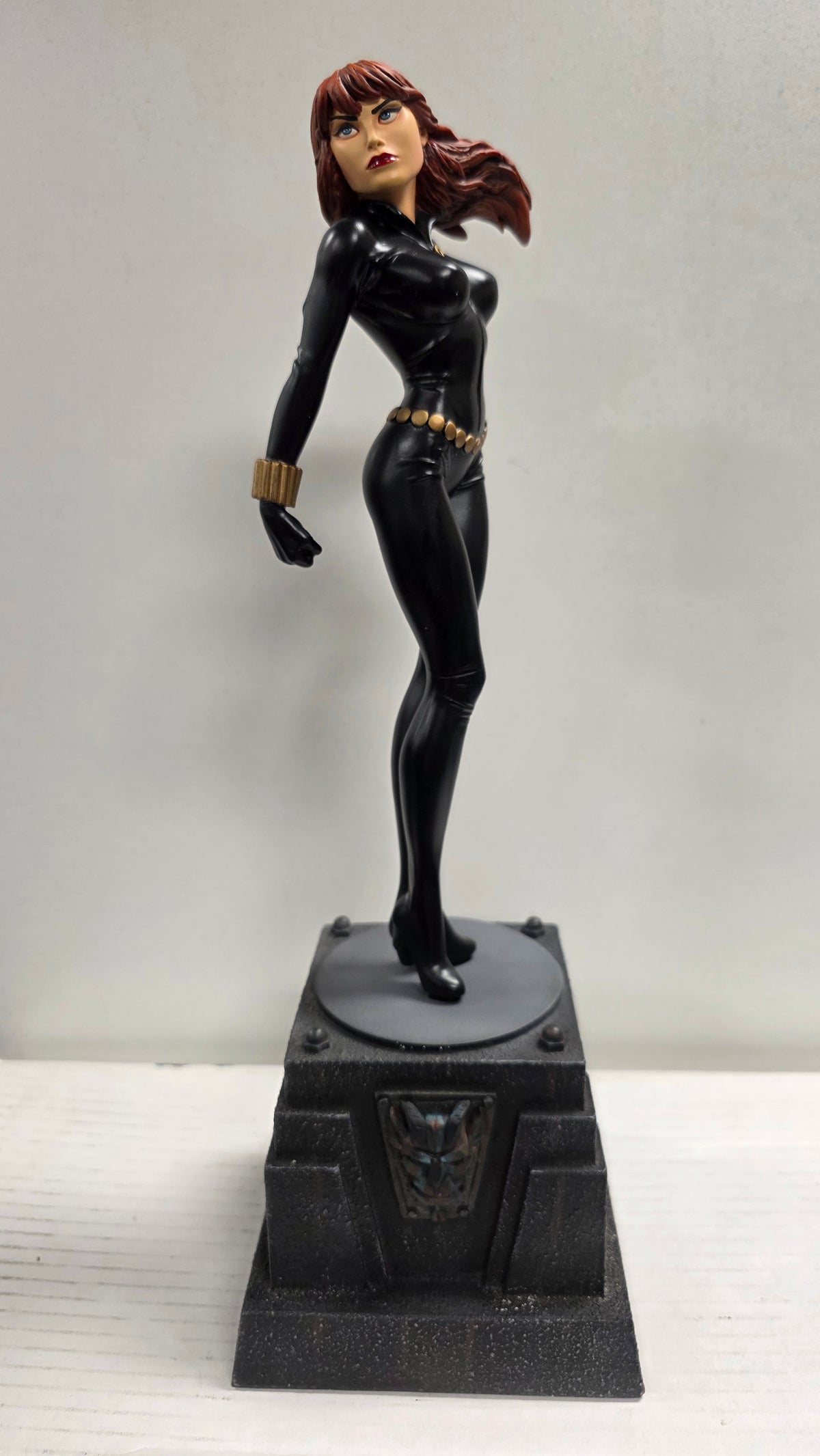 BOWEN DESIGNS BLACK WIDOW PAINTED STATUE