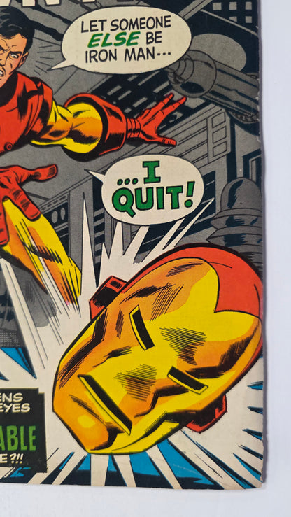 Iron Man (1968) #21 FN- 1st appearance of Alex Nevsky as third Crimson Dynamo