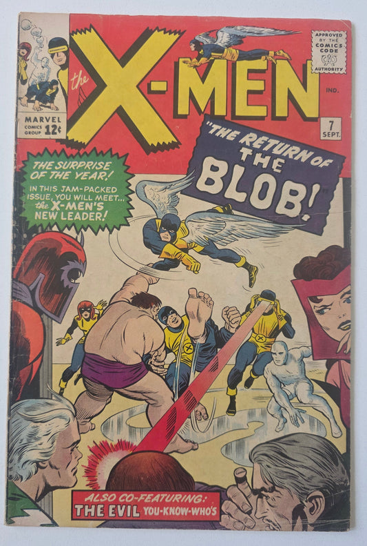 Uncanny X-Men (1963) #07 "The Return of the Blob" 2nd Appearance of the Blob