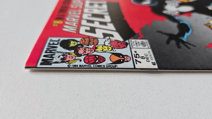 Marvel Super Heroes Secret Wars (1984) #08 - "Invasion!" Origin of Black Symbiote Costume, Iconic Cover Newsstand Editon