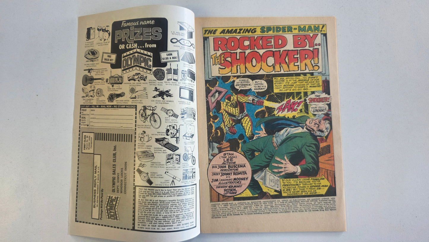 Amazing Spider-Man (1962) #072 - Rocked By the Shocker! 2nd Appearance of Shocker