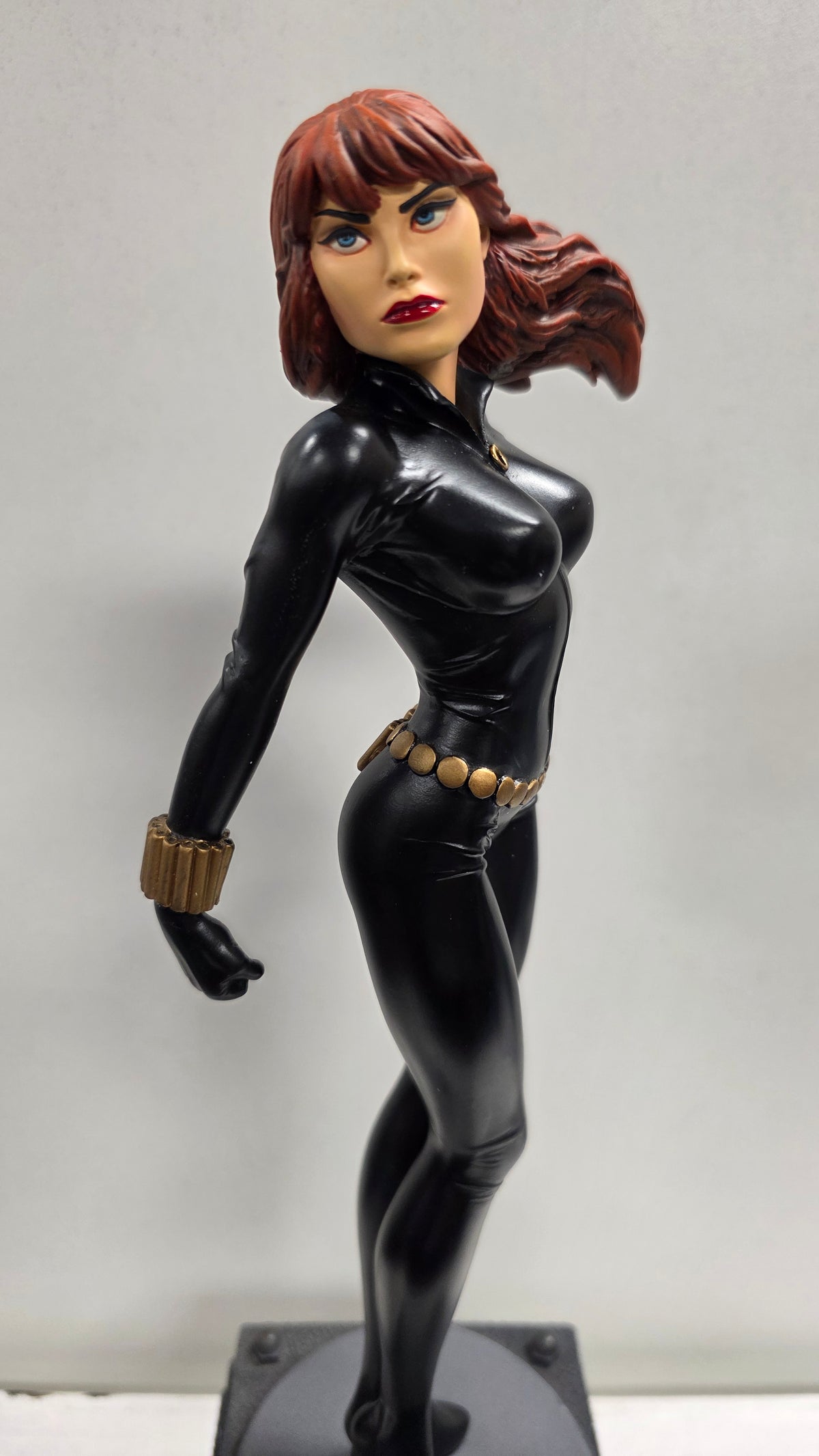 BOWEN DESIGNS BLACK WIDOW PAINTED STATUE
