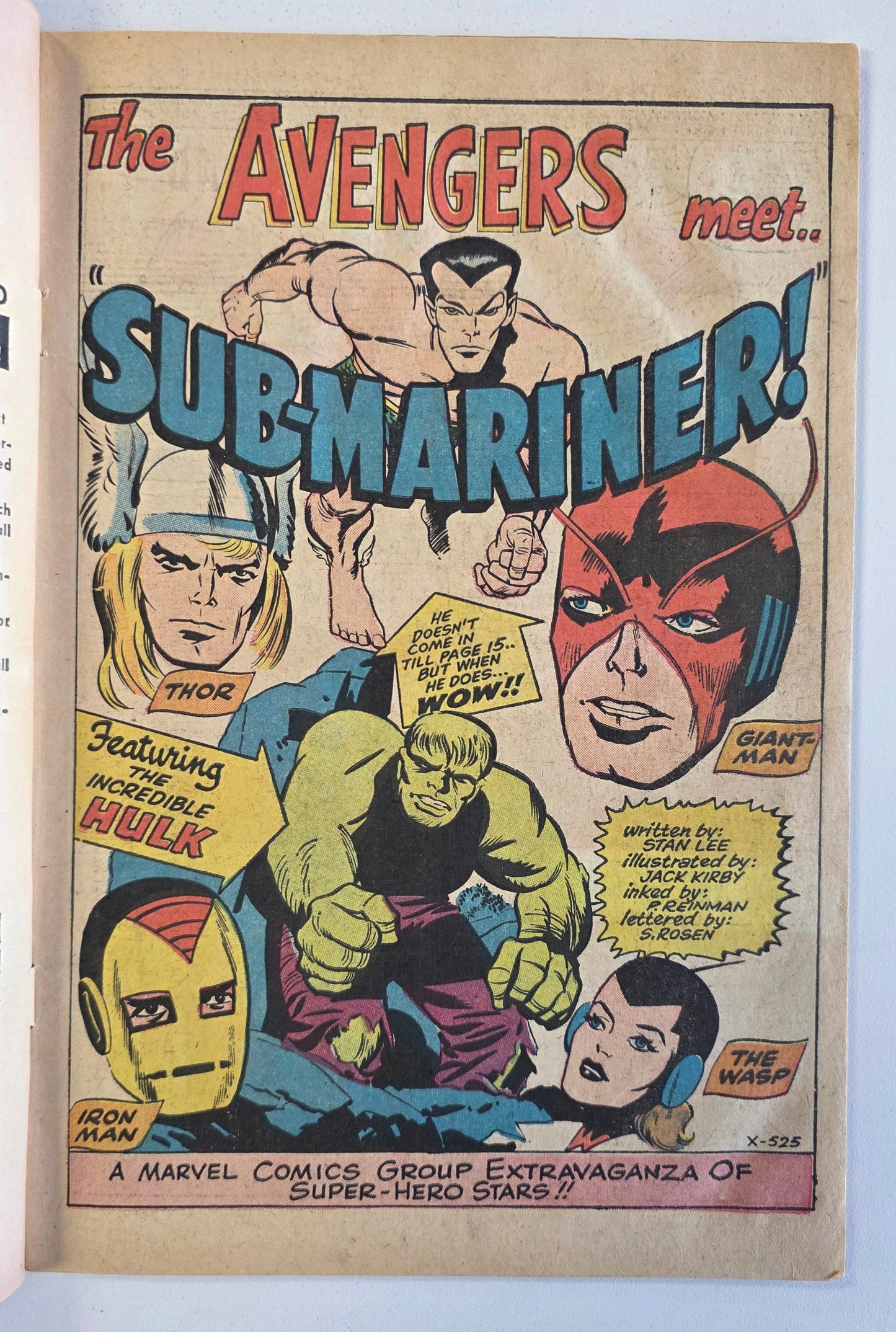 Avengers (1963) #03 The Avengers Meet...Sub-Mariner