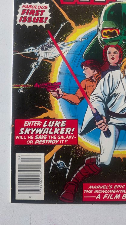 Star Wars (1977) #01 - "Star Wars" 1st Appearance of Darth Vader, Luke Skywalker, Princess Leia, C3PO, R2D2 and More