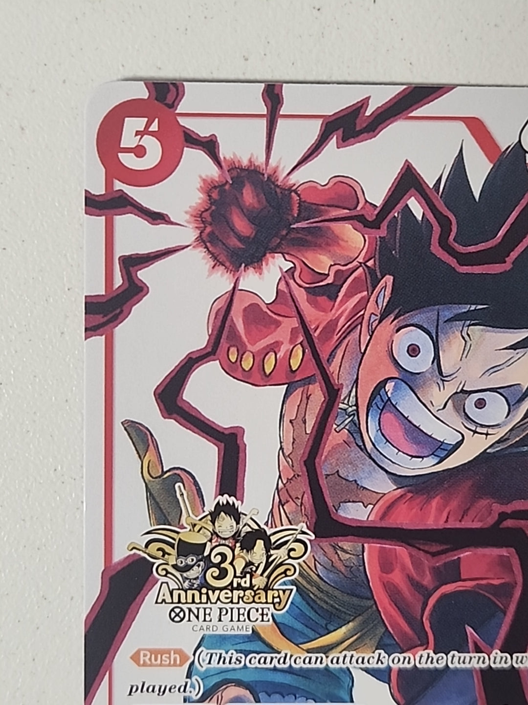 Monkey.D.Luffy - ST01-012 (3rd Anniversary Tournament 3 Brothers Pack) - Carrying On His Will: 3rd Anniversary Tournament Cards (OP13 ANN)