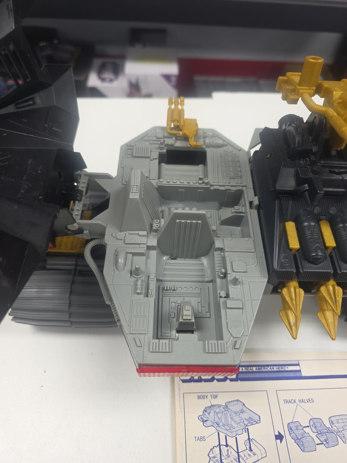 GI JOE VINTAGE 1988 DEMON COMPLETE VEHICLE