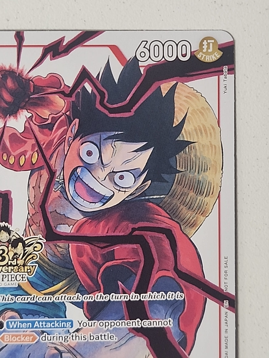 Monkey.D.Luffy - ST01-012 (3rd Anniversary Tournament 3 Brothers Pack) - Carrying On His Will: 3rd Anniversary Tournament Cards (OP13 ANN)
