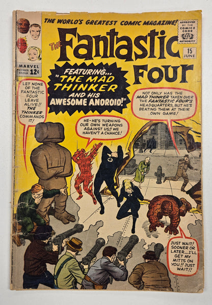 FANTASTIC FOUR (1961) #015 GD