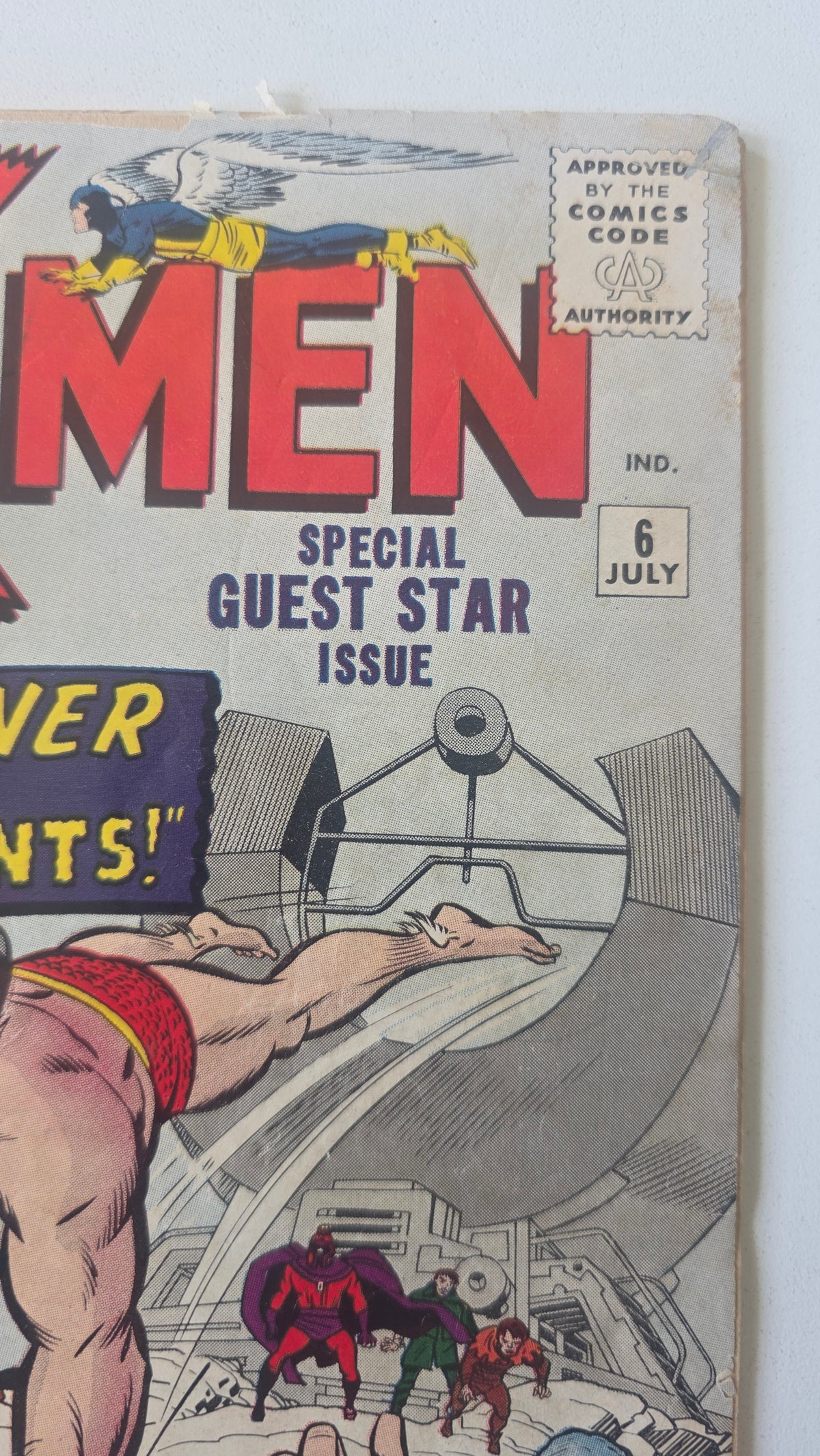 Uncanny X-Men (1963) #06 "Sub-Mariner Joins the Evil Mutants" Restoration on cover