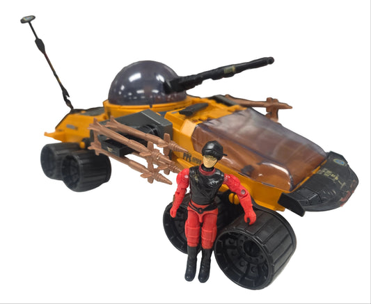 GI JOE VINTAGE 1989 DESTRO'S RAZORBACK W/WILD BOAR