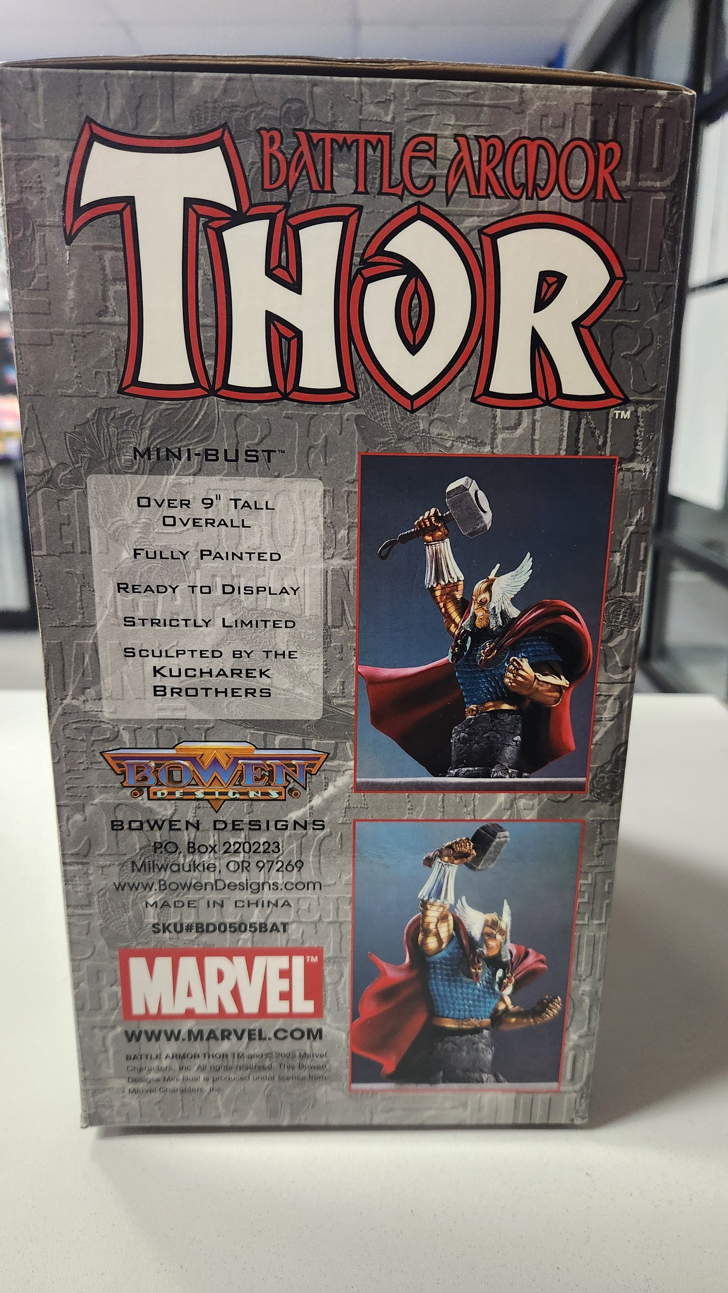 BOWEN DESIGNS BATTLE ARMOR THOR MINI-BUST #605