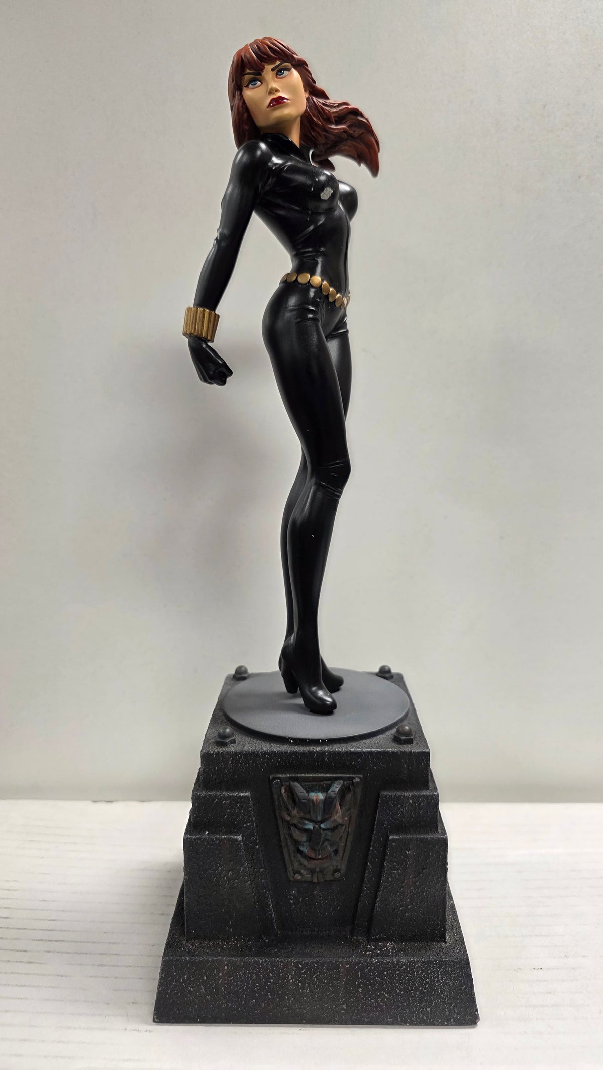 BOWEN DESIGNS BLACK WIDOW PAINTED STATUE