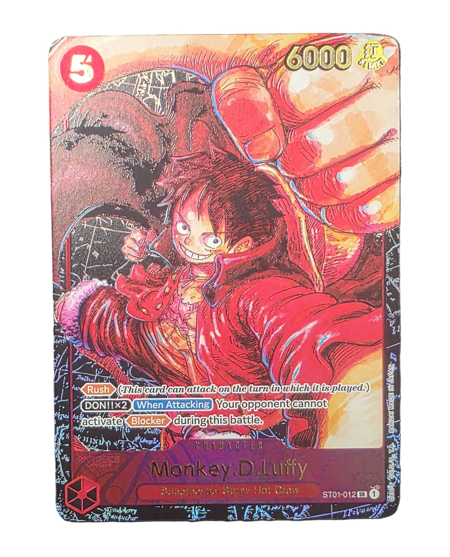 Monkey.D.Luffy (012) (Alternate Art) - Awakening of the New Era (OP05)